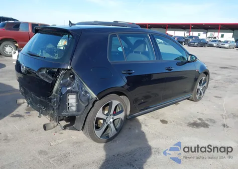 2016 Volkswagen Golf Gti S 4-Door из США, поврежденный, VIN 3VW4T7AUXGM067194